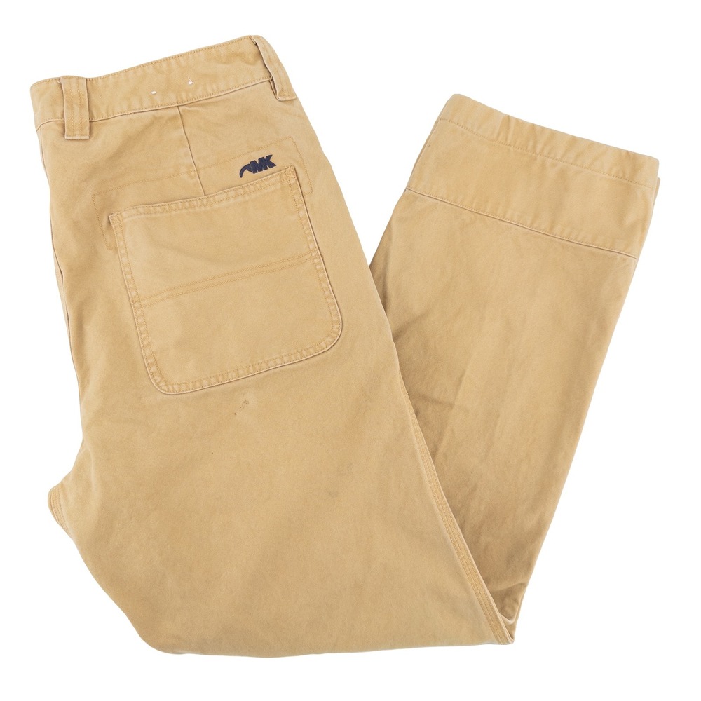 Mountain Khakis Mens 36x30 Original Mountain Pants Tan Slim Fit Canvas Gorpcore